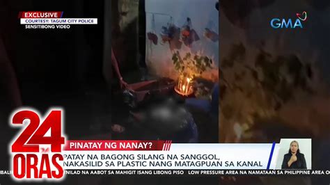 Bagong silang na sanggol, patay nang matagpuang nakasilid sa .